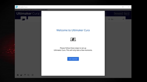 Thumbnail for Ultimaker Cura setup