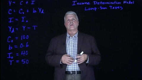 Thumbnail for entry Income Determination Model - Lump-Sum Taxes