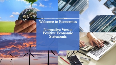 Thumbnail for entry Welcome to Economics - Marginal Analysis