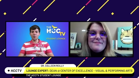 Thumbnail for The HCCTV Student Lounge | Dean Colleen and the Creative Arts Electives