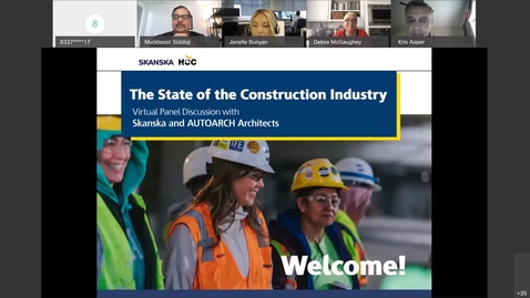 Thumbnail for entry Virtual Panel Discussion: State of the Construction Industry. Oct. 28, 2020