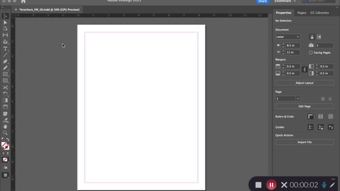 Thumbnail for entry ACS - InDesign Walk-Through PT2