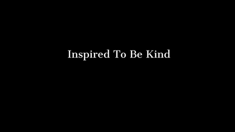 Thumbnail for entry Inspired to be kind- By Anuoluwa Adegoke Credit