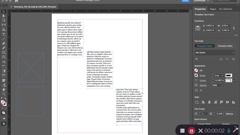 Thumbnail for ACS - InDesign Walk-Through PT3