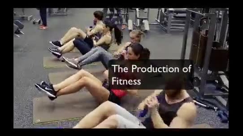 Thumbnail for entry The Production of Fitness