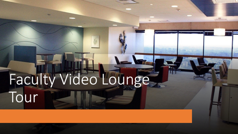 Thumbnail for Faculty Video Lounge Tour for Eagle to Eagle