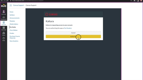 Thumbnail for 1- How To Setup Kaltura In Canvas