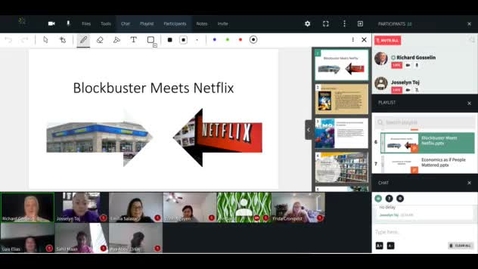 Thumbnail for entry Flex Campus Monday, November 2, 2020 - &quot;Blockbuster Meets Netflix&quot;