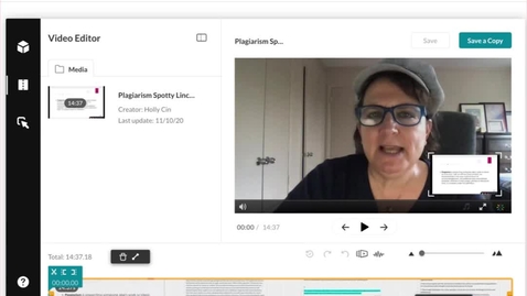 Thumbnail for Inserting kaltura quizzes in videos