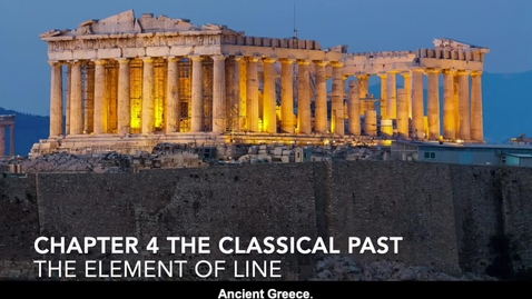 Thumbnail for Chapter 4, Art of Classical Greece, The Element of Line Part 1