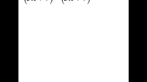 Thumbnail for Math 0409 Review Test 3 Problem 12