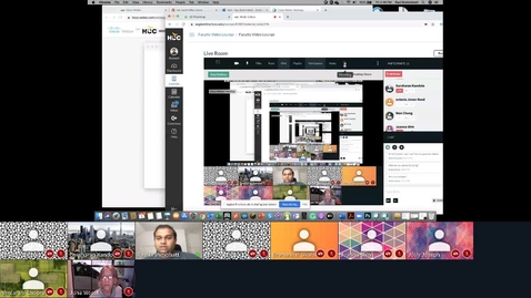 Thumbnail for WebEX (crash course) Part 2 of 2 - Faculty Video Lounge.mp4