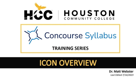 Thumbnail for 6 - Icon Overview