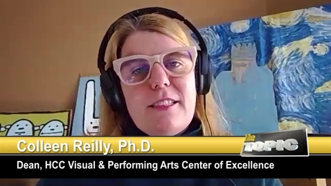 Thumbnail for The Topic December 01, 2020 | The Arts at HCC