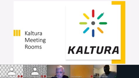 Thumbnail for entry Kaltura Live Room Demonstration - Thursday, 7:00 p.m.