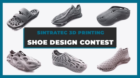 Thumbnail for Designed in Gravity Sketch: 3D printed futuristic shoes.