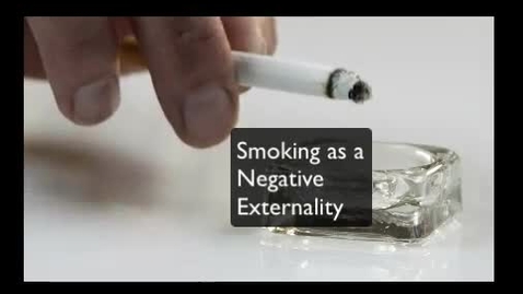 Thumbnail for entry Smoking as a Negative Externality