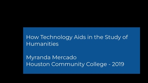 Thumbnail for How Technology Aids in the Study of Humanities