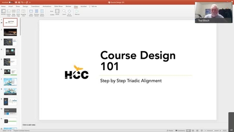 Thumbnail for entry Course Design 101 edited