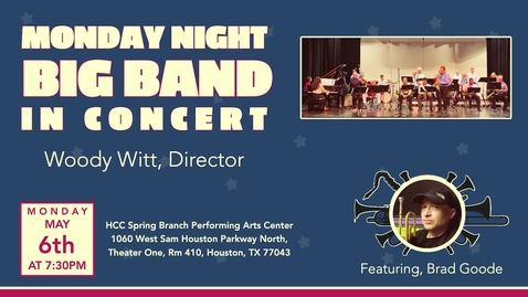 Thumbnail for Monday Night Big Band - Spring 2024