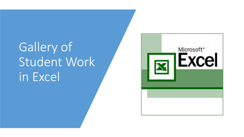 Thumbnail for Gallery of Excel Student Work
