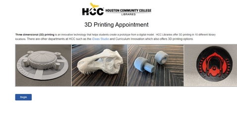 Thumbnail for entry 3D Printing and HCC Libraries