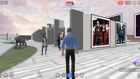 Thumbnail for entry Fashion Visual Merchandising Metaverse Space