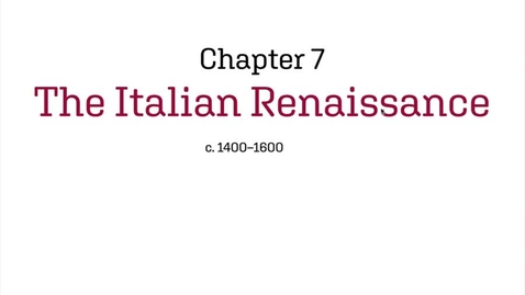 Thumbnail for Fashion History / The Italian Renaissance / c.1400-1600