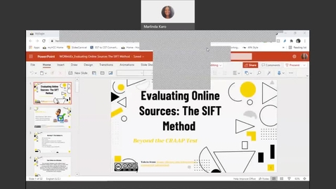 Thumbnail for entry Evaluating Online Sources: The SIFT Method