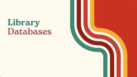 Thumbnail for 20251022 Intro to HCC Library Databases Webinar