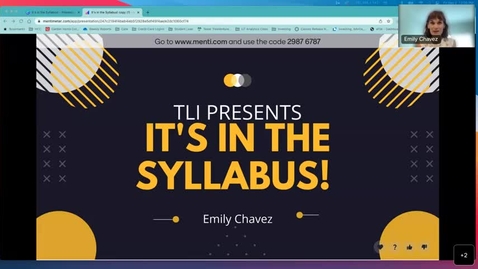 Thumbnail for It's in The Syllabus