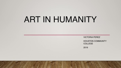Thumbnail for Art and Humanity