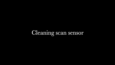 Thumbnail for entry Cleaning Scan Sensor