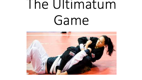 Thumbnail for Ultimatum Game