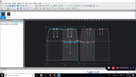Thumbnail for APD F20 - Skirt Stitching