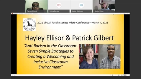 Thumbnail for 2021 Virtual Faculty Senate Micro-Conference--March 4