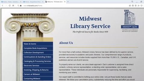Thumbnail for How to order physical books from Midwest 