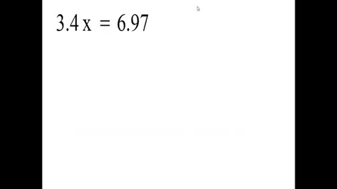 Thumbnail for Prealgebra 5.7.1