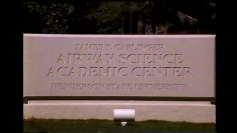 Thumbnail for entry 1996 Caplinger Airway Science and Academic Center dedication