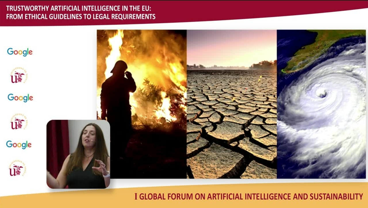 I GLOBAL FORUM ON ARTIFICIAL INTELLIGENCE AND SUSTAINABILITY. SESIÓN 25 SEPTIEMBRE