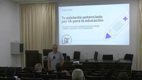 Thumbnail for FORMACIÓN EN IA: APRENDER, INNOVAR Y COLABORAR. CAMPUS DE CIENCIAS DE LA SALUD. 11 DE SEPTIEMBRE