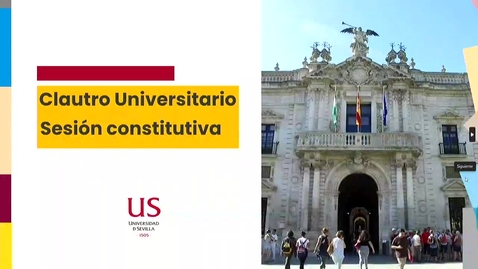 Miniatura para SESIÓN CONSTITUTIVA DEL CLAUSTRO UNIVERSITARIO. 29 DE ENERO DE 2026
