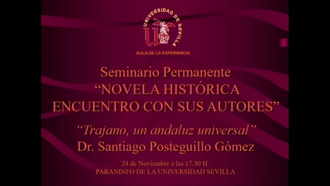 Miniatura para II EDICIÓN DEL SEMINARIO PERMANENTE: &quot;NOVELA HISTÓRICA. ENCUENTRO CON SUS AUTORES&quot;