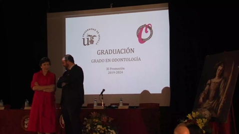 Miniatura para 21 JUNIO. 19:20 H.:  ACTO DE GRADUACIÓN DE LA XI PROMOCIÓN DE GRADUADOS EN ODONTOLOGÍA