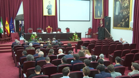 Miniatura para ACTO DE INVESTIDURA COMO DOCTOR HONORIS CAUSA AL PREMIO NOBEL DR. T. KAJITA