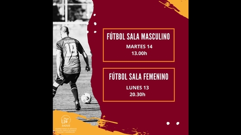 Miniatura para 16 MAYO. 17:00 H.: FINAL CAMPEONATO UNIVERSITARIO VOLEIBOL MASCULINO Y FEMENINO