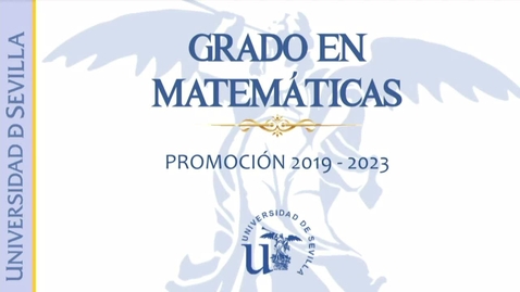 Miniatura para 16 JUNIO. 17:00 H.: ACTO DE GRADUACIÓN. GRADO EN MATEMÁTICAS