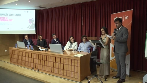 Miniatura para 26 SEPTIEMBRE. 17:00 H.: GRADUACIÓN. MASTER PERIODISMO 360 - RTVE