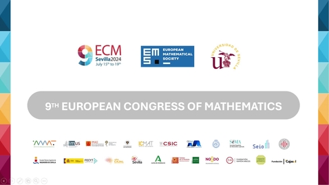 Miniatura para 9TH EUROPEAN CONGRESS OF MATHEMATICS. 16 DE JULIO DE 2024