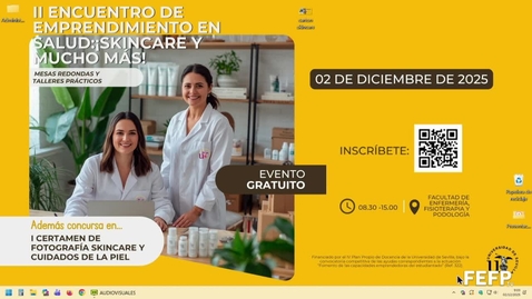 Miniatura para 02 DICIEMBRE. 08:30 H.: II ENCUENTRO DE EMPRENDIMIENTO EN SALUD ¡SKINCARE Y MUCHO MÁS!